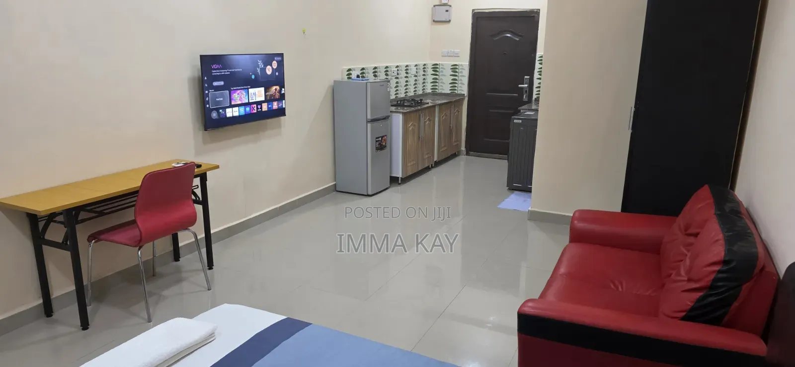 Furnished Studio Apartment in Zahra Arcade Upanga, Kinondoni for rent