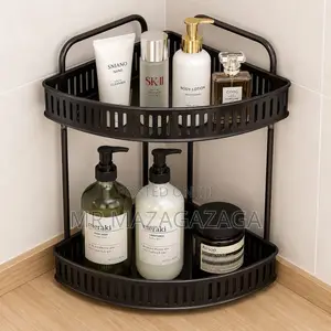 2-Tier Stainless Steel Kitchen/Bathroom Organizer*