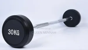 30kg Weight Barbell/Fixed Rubber Barbell