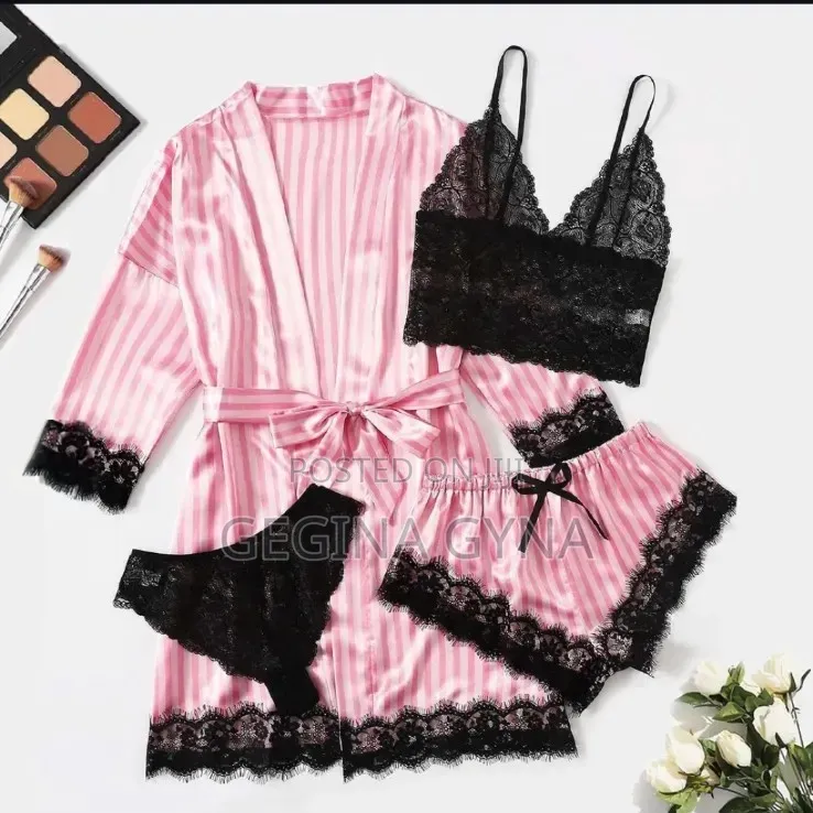 4pcs Lingerie Set Available