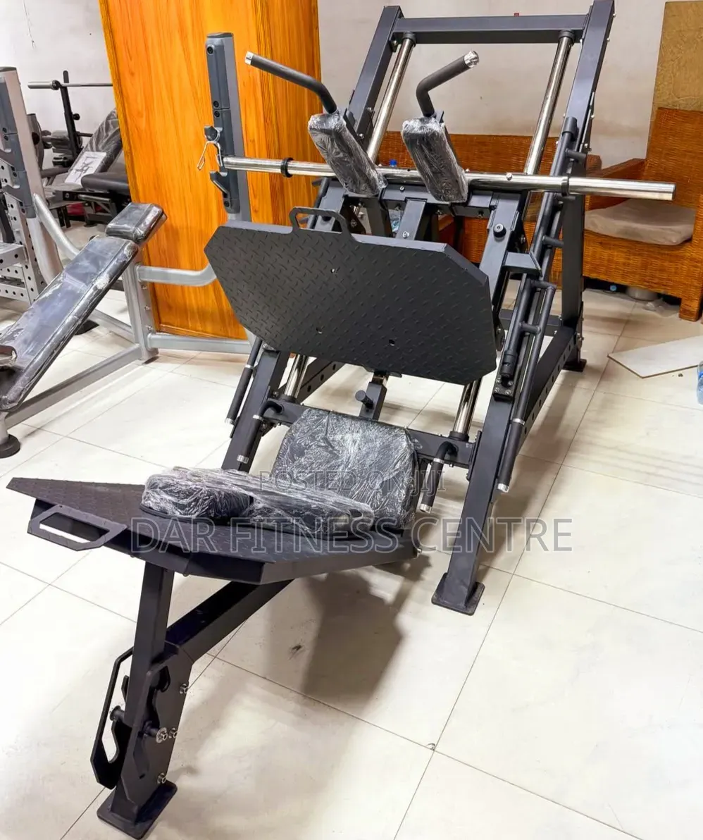 2 in 1 Leg Press Hack Squat Machine