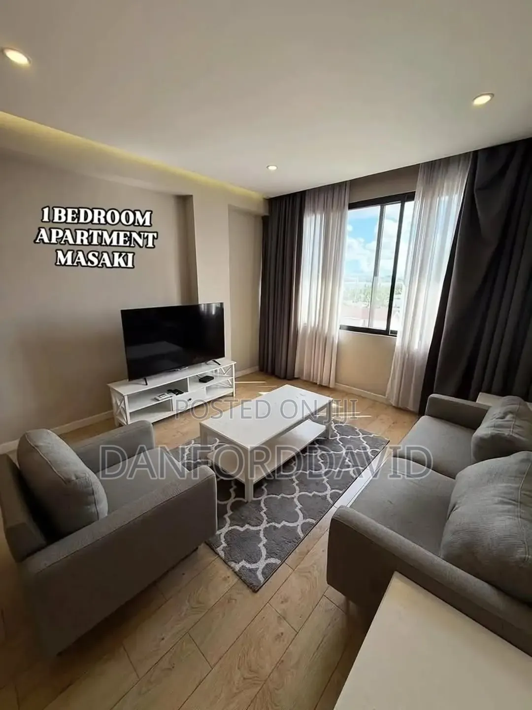 Furnished 1bdrm Apartment in Kahwa Real Estate, Masaki for rent