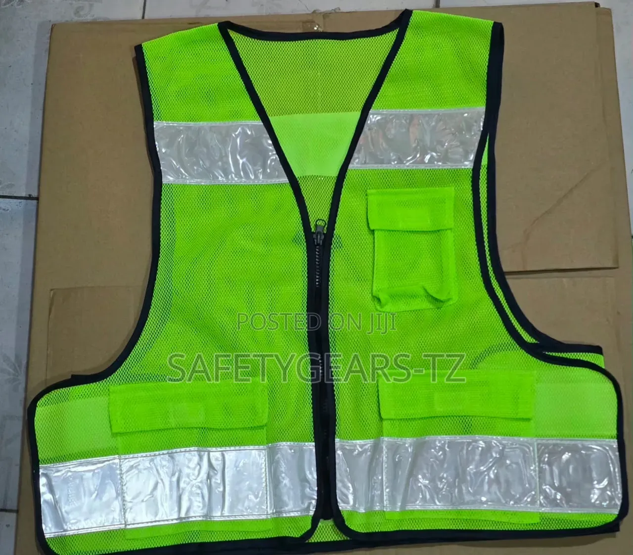 6xl Adjustable Safety Executive Mesh Designed Reflective Vest