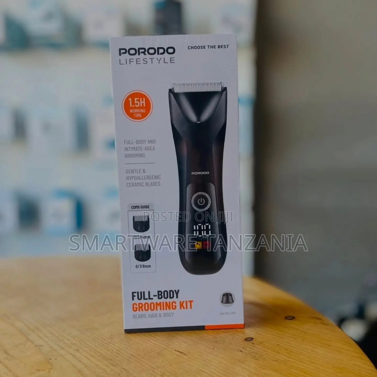 Porodo Full Body Grooming Kit Trimmer Beard Hair Body Care