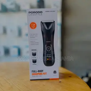 Porodo Full Body Grooming Kit Trimmer Beard Hair Body Care