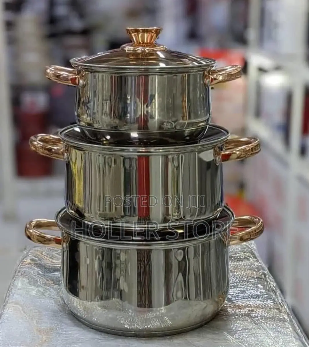Induction Cooker Sufuria Set ( 3 Pieces )