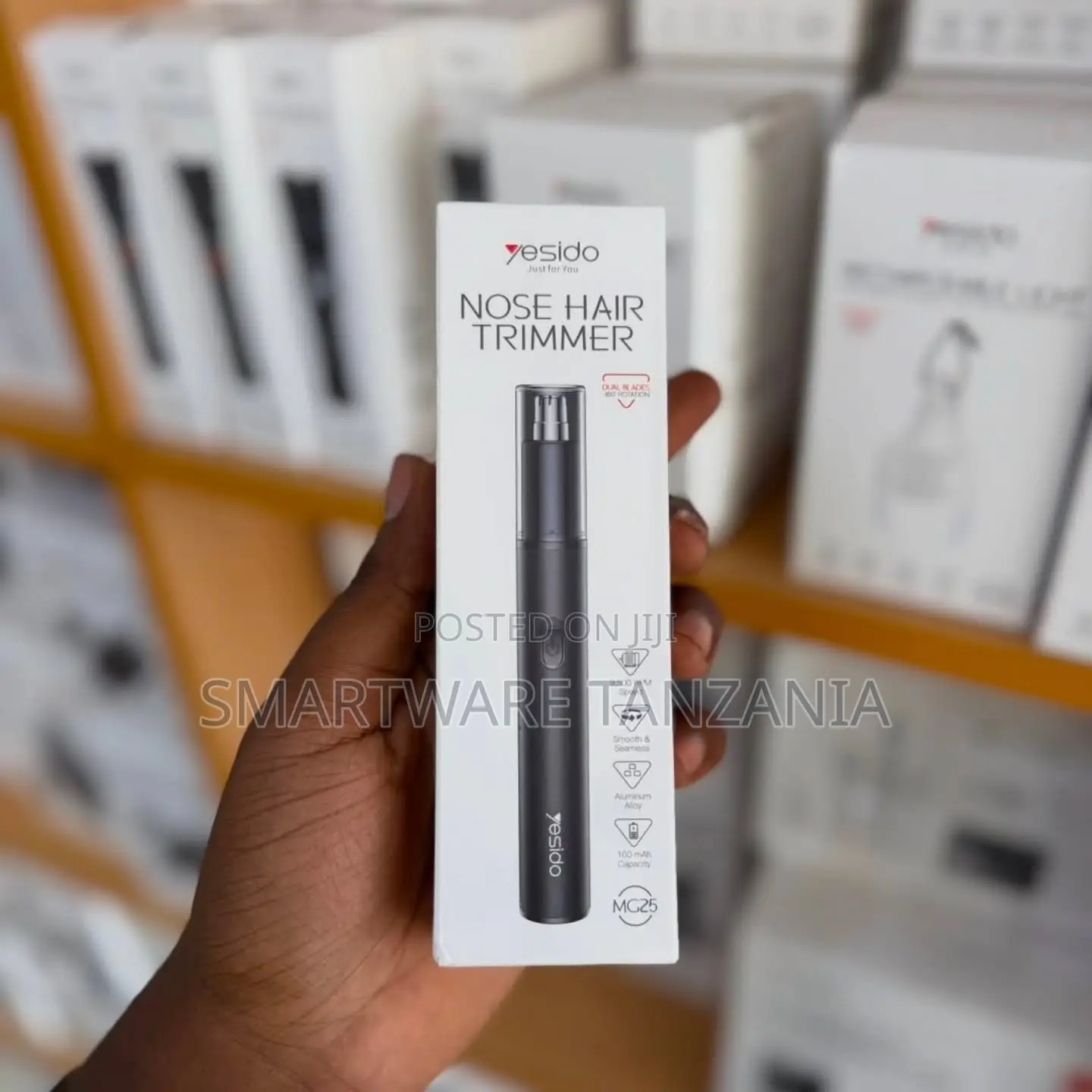 Yesido Nose Hair Trimmer Precision Dual Edge Safe Grooming Tool