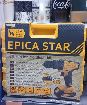 Epica Star 21v Lithium-Ion Cordless Drill Kit Ep-11085