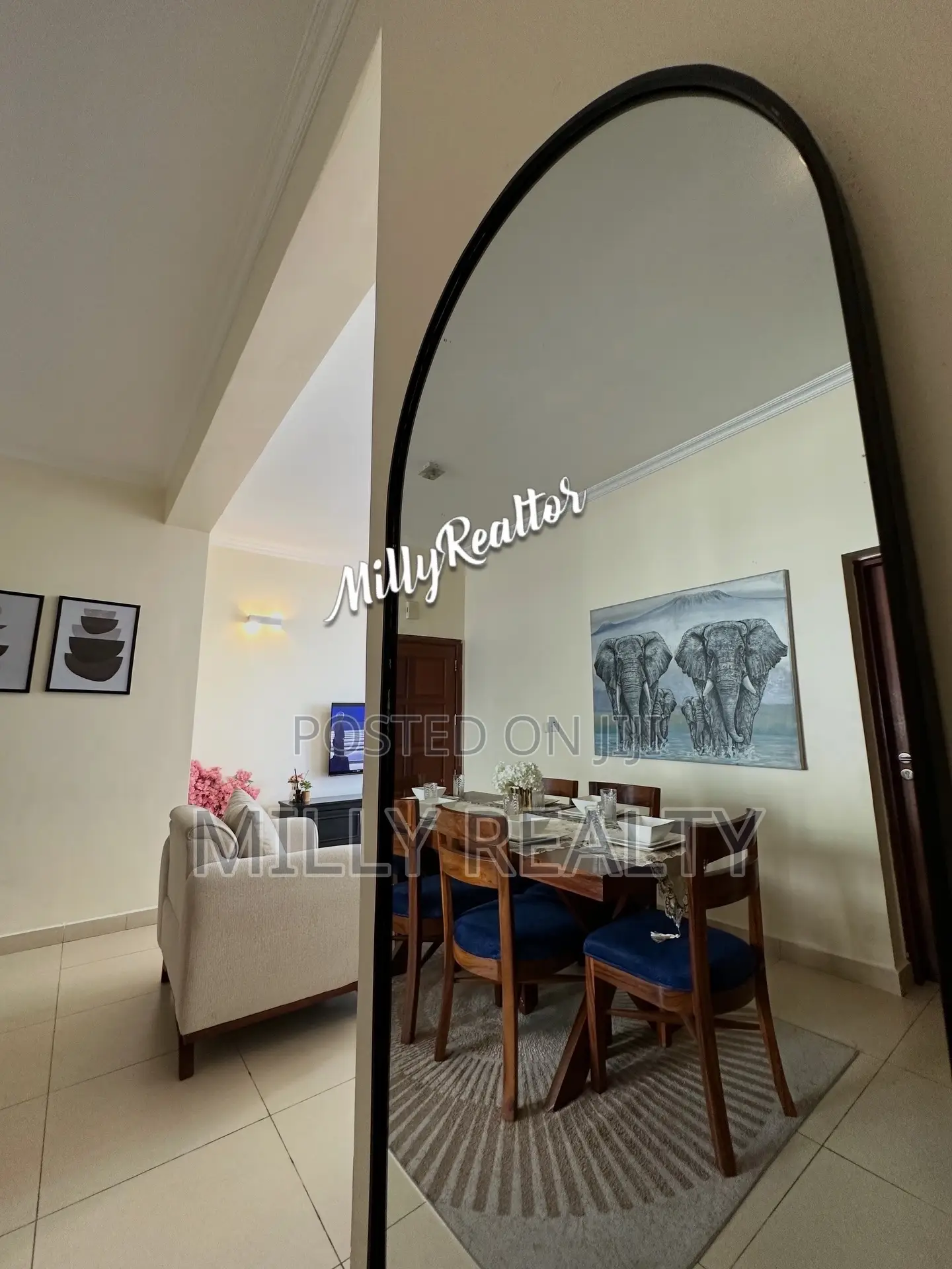 Furnished 3bdrm Apartment in Victoria Place New, Mikocheni for rent