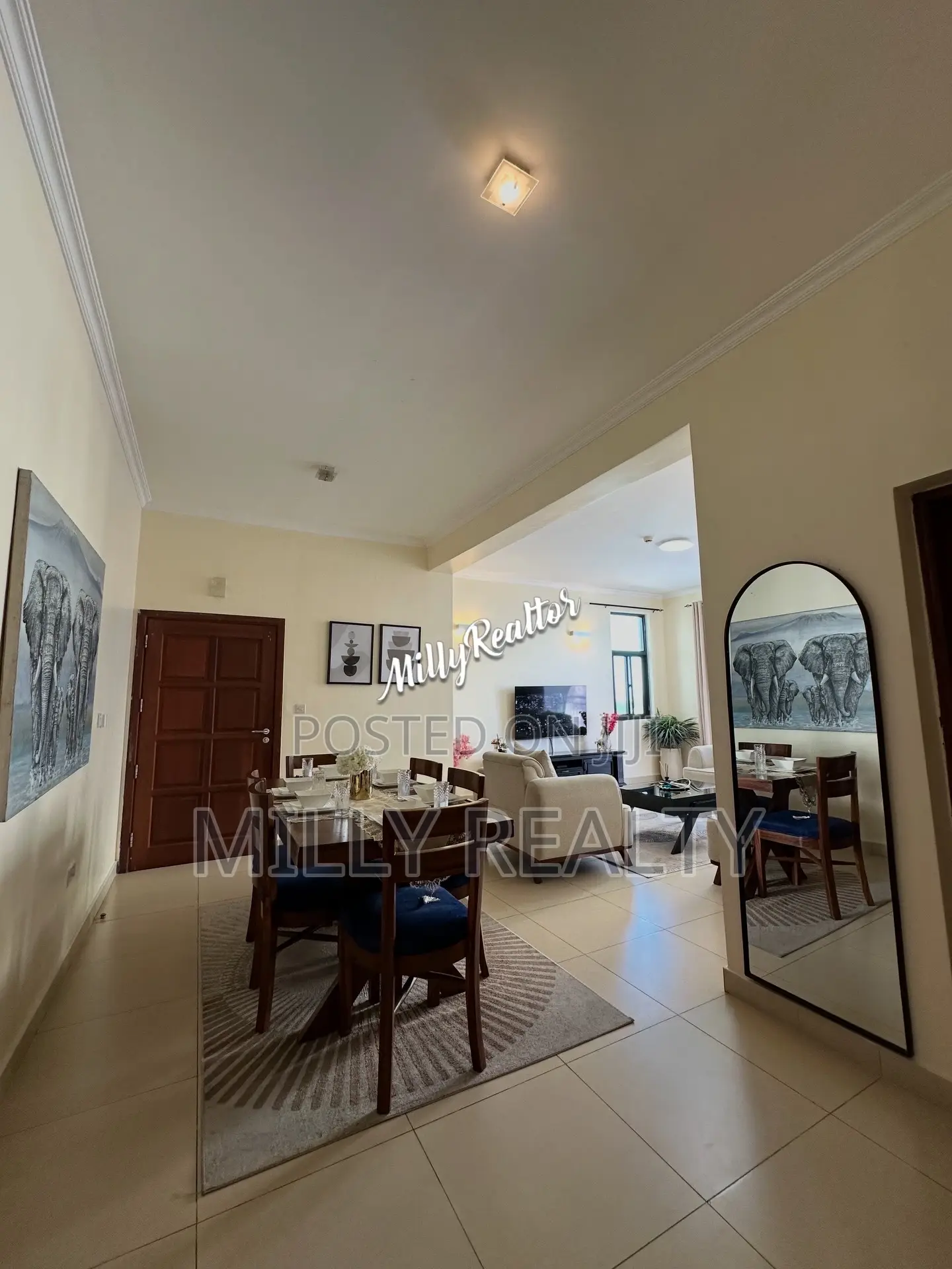 Furnished 3bdrm Apartment in Victoria Place New, Mikocheni for rent