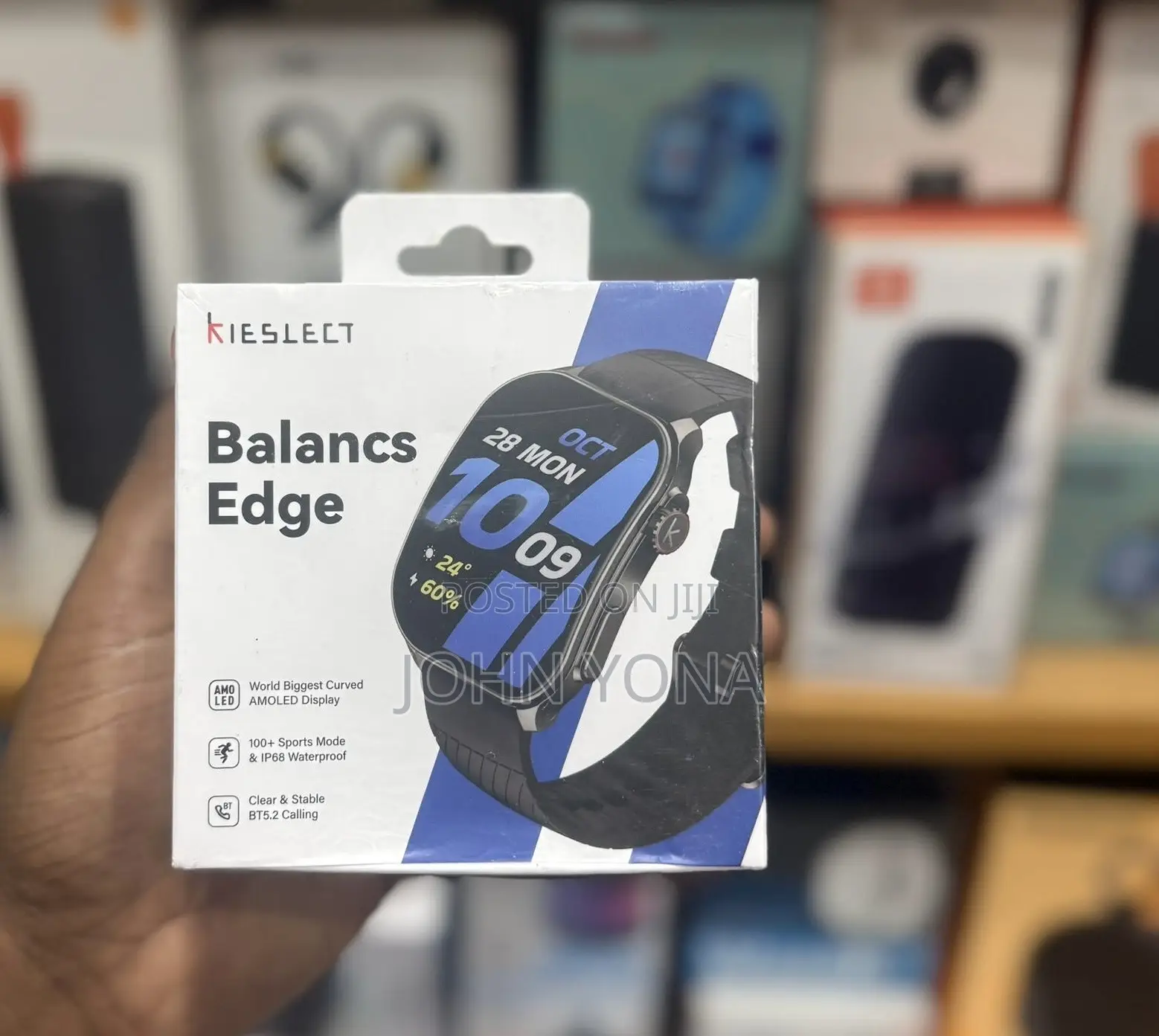 Kieslect Balancs Edge Smart Watch Black
