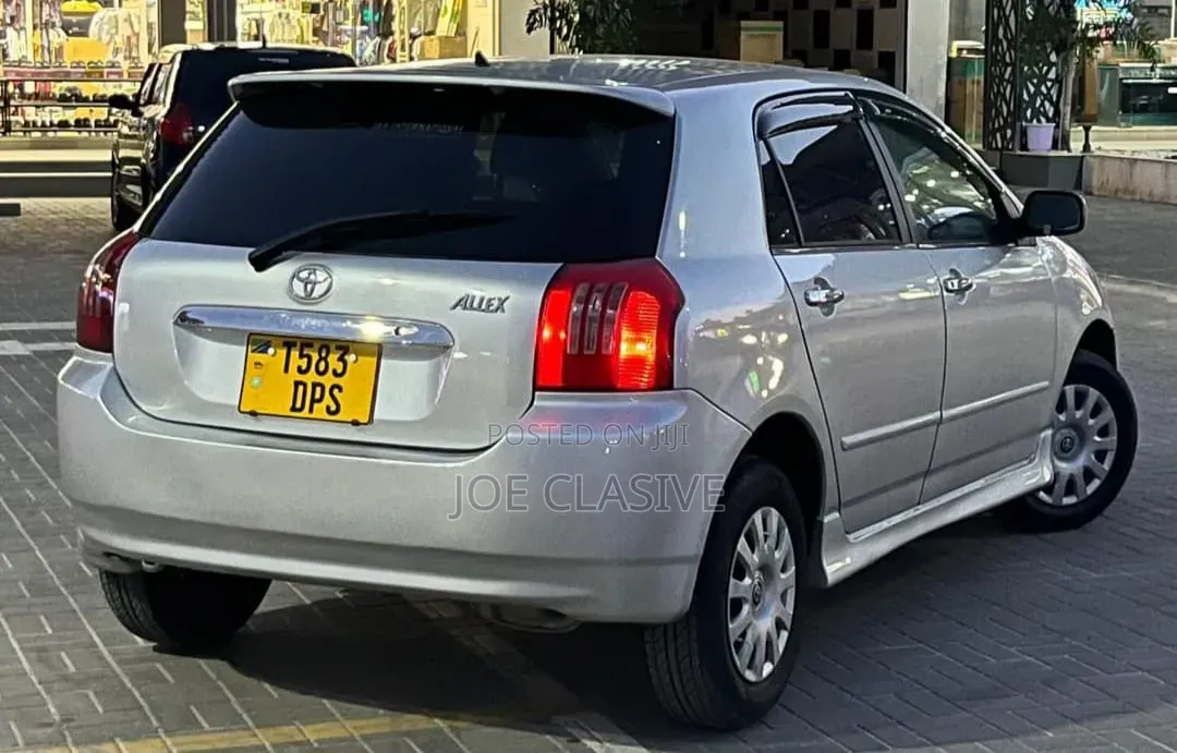 Toyota Allex 2002 Silver