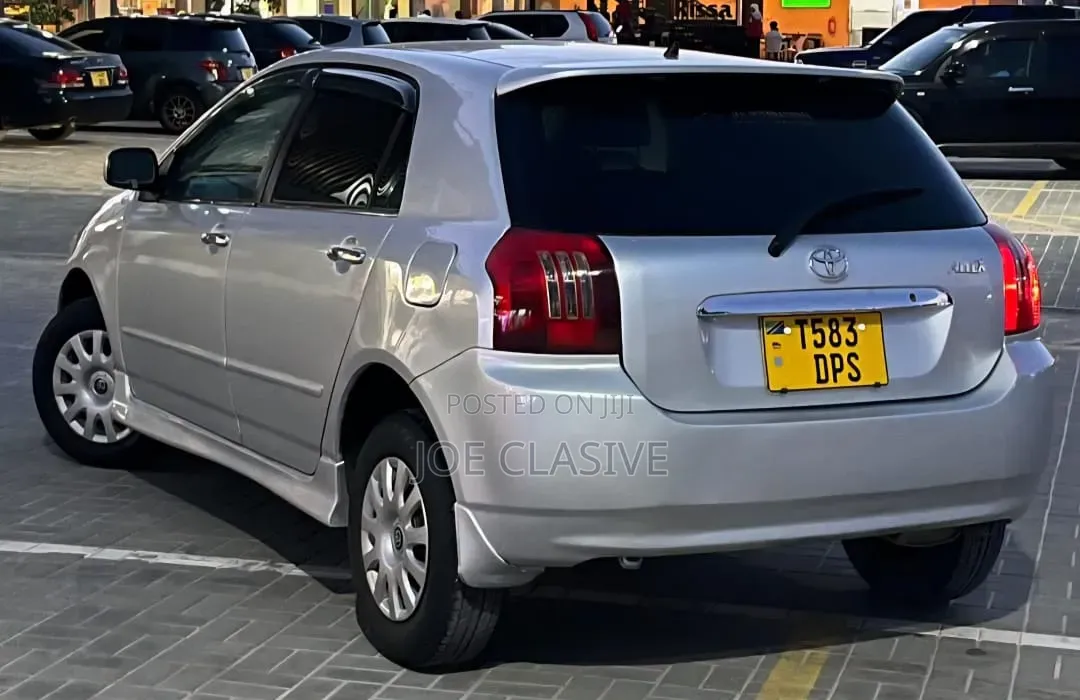Toyota Allex 2002 Silver
