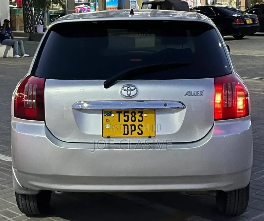 Toyota Allex 2002 Silver