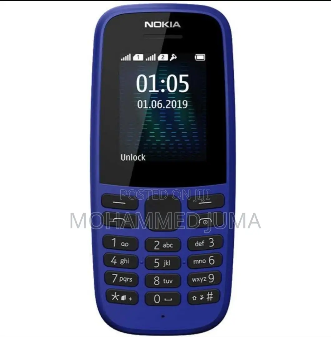 New Nokia 105 Black
