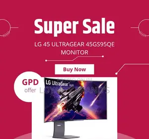 45” Lg Ultragear Oled Monitor 45gs95qe – Curved, Ultrawide, Pro Gaming