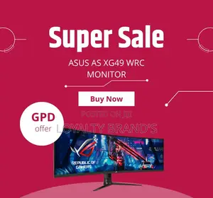 49” Asus Rog Strix Xg49wrc Curved Monitor – Super Ultrawide Display