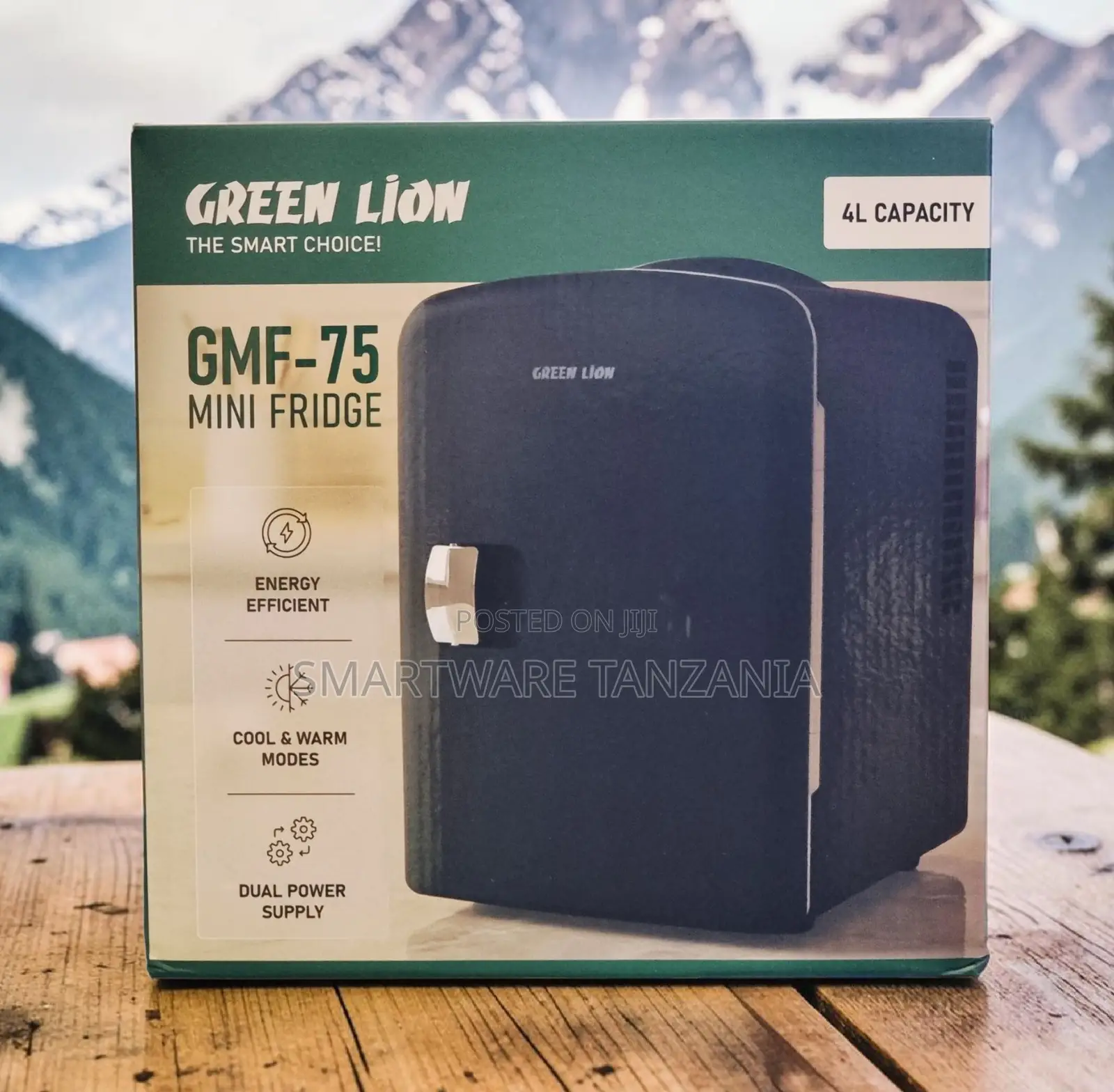 Green Lion Gmf-75 Mini Fridge 4l Dual Power Cool And Warm Mode