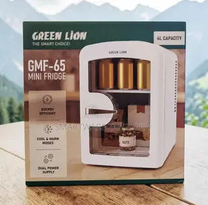 Green Lion Gmf-65 Mini Fridge Compact Cooler With Dual Power Mode