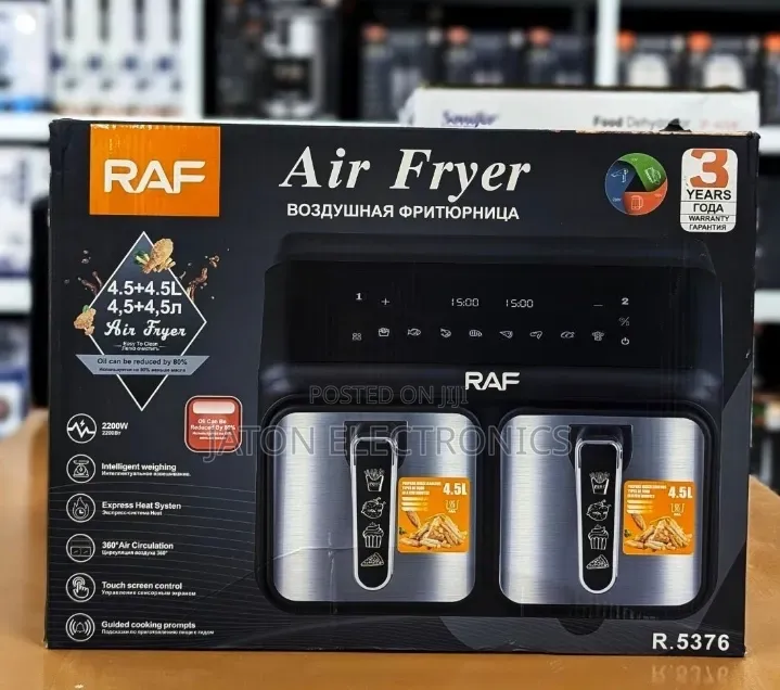 Raf Air Fryer Double 4.5 + 4.5l