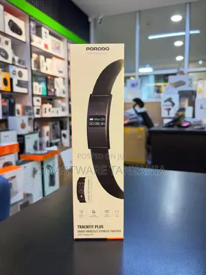 Porodo Trackfit Plus Smart Fitness Tracker Bracelet With App Support