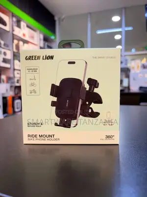 Green Lion Ride Mount Bike Phone Holder 360 Rotation Secure Grip