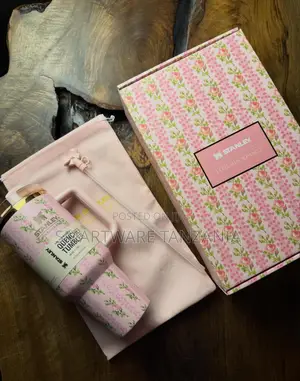Stanley Loveshackfancy Floral Quencher Tumbler Gift Set Cream