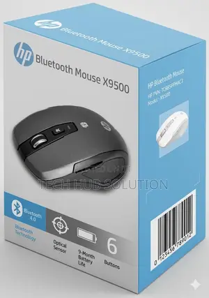 Hp X9500 Bluetooth Wireless Mouse