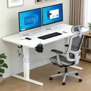White Electric Table