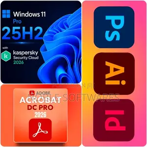 Windows 11 Pro 25h2 + Adobe Packages 2026