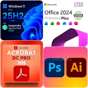 Windows 11 Pro 25h2 + Microsoft Office 2024 + Adobe Packages