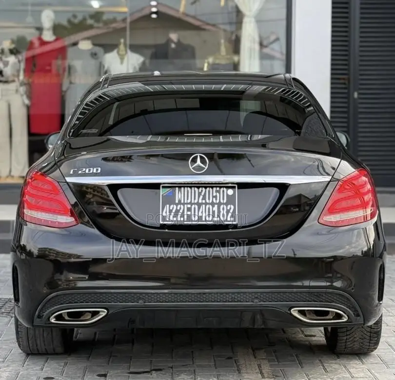 Mercedes-Benz C-Class 2015 Black