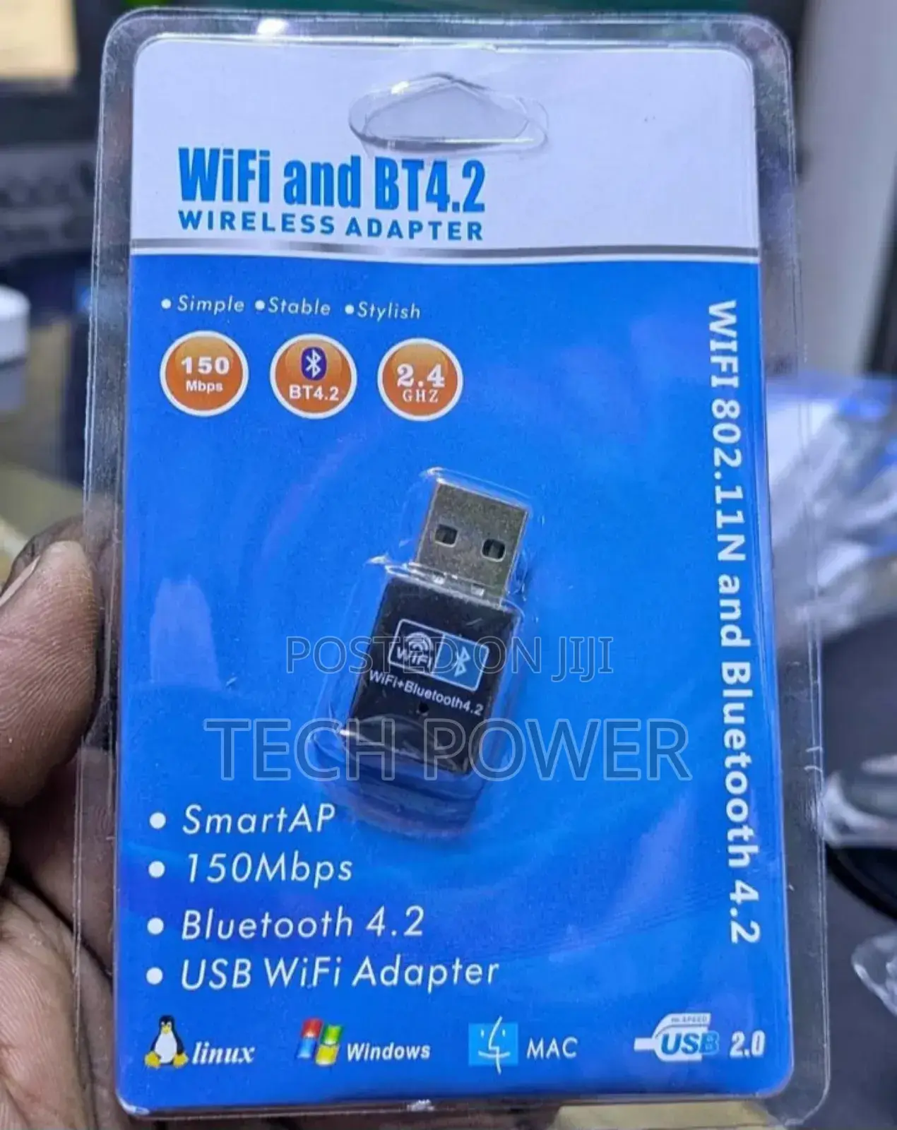 Wifi Bluetooth Adapter Dongle