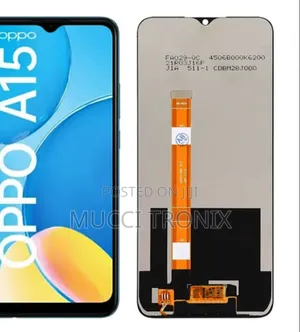 Oppo A15 LCD Kioo Kizuri