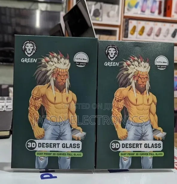 Green Lion Prvcy Protector 3d Desert Glass 12 Pro Max