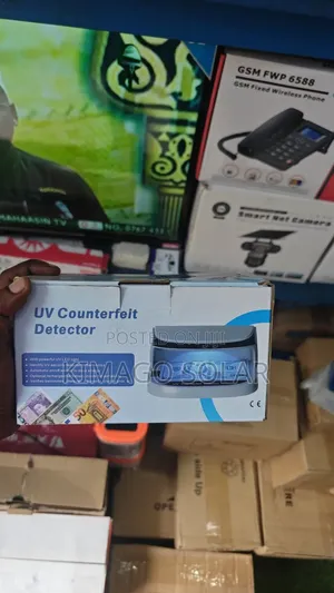 Kifaa Cha Kugundua Noti Bandia Na Kadi Za Benki