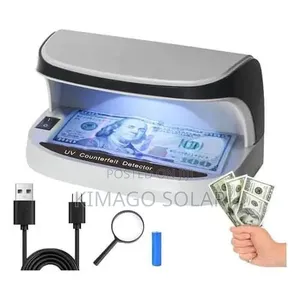 Compact Uv Money Detector With Internal Battery