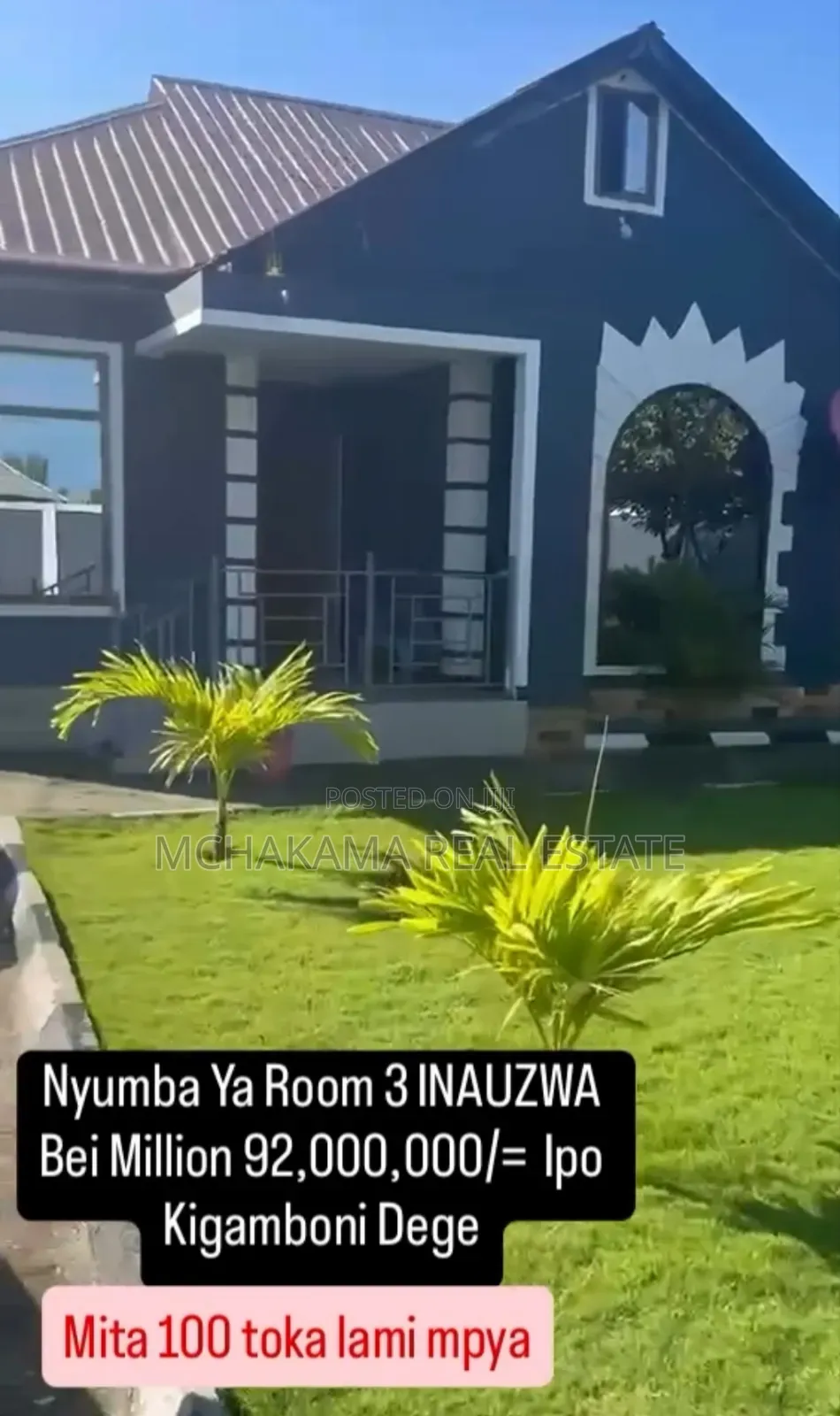 3bdrm House in Mchakama Real Estate, Kigamboni for sale