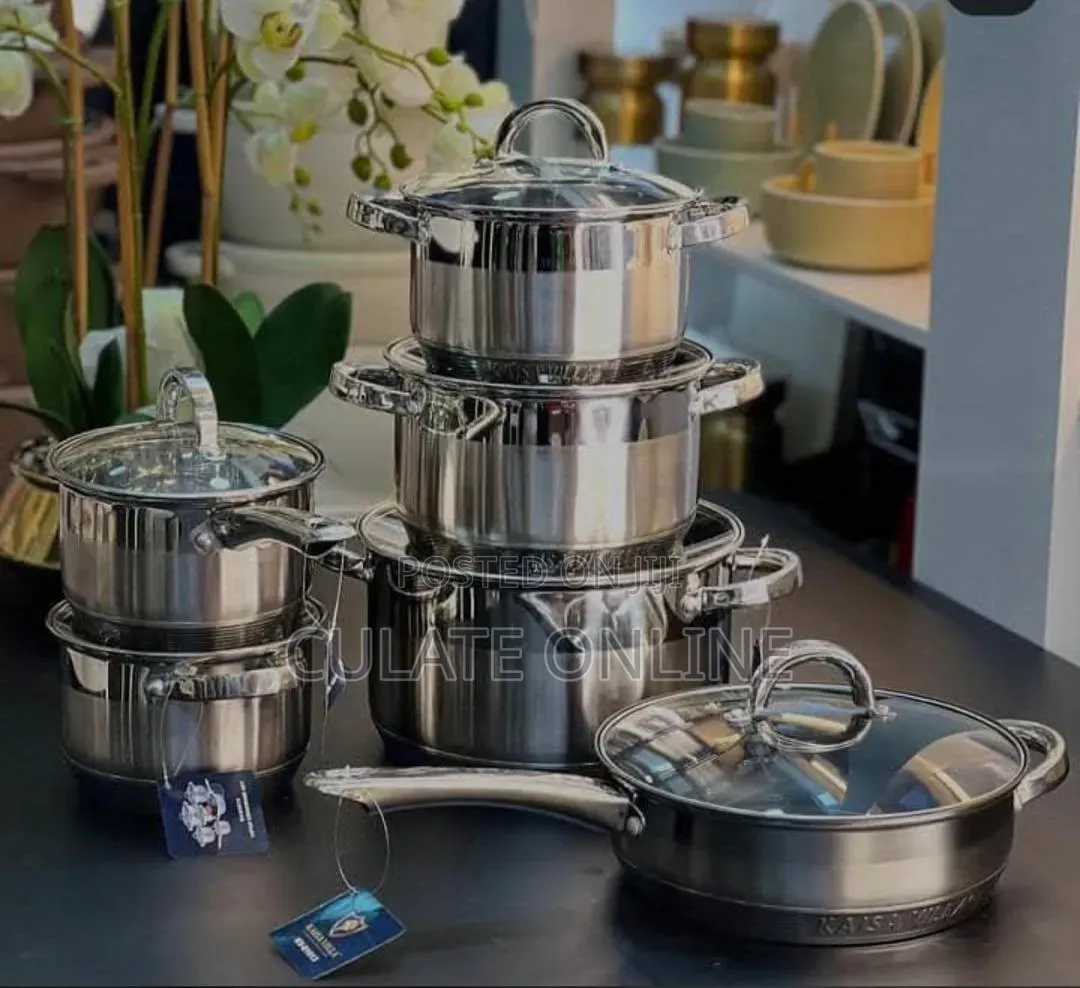 6pcs Kaisavilla Stainless Steel Cookware Set