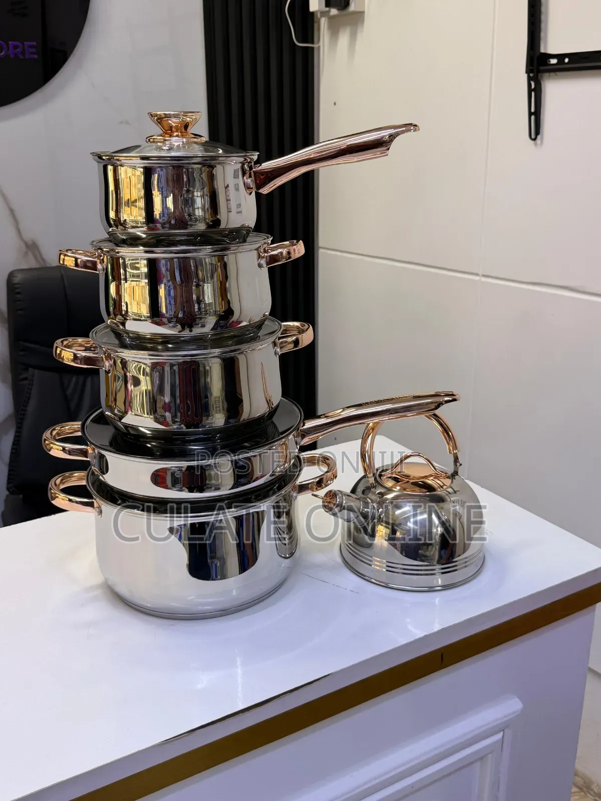 6pcs Kaisavilla Stainless Steel Cookware Set