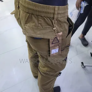 Cargo Pants or Trousers or Suruali Za Cargo Materials High Quality
