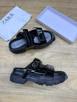 Men's New and Original Leather Sandals Tomford Zara Maschino Branded