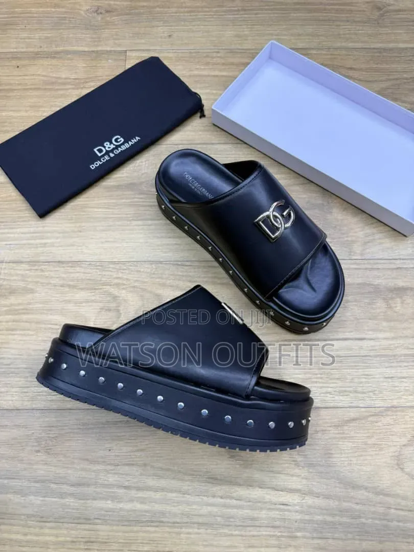 Men's New and Original Leather Sandals Tomford Zara Maschino Branded