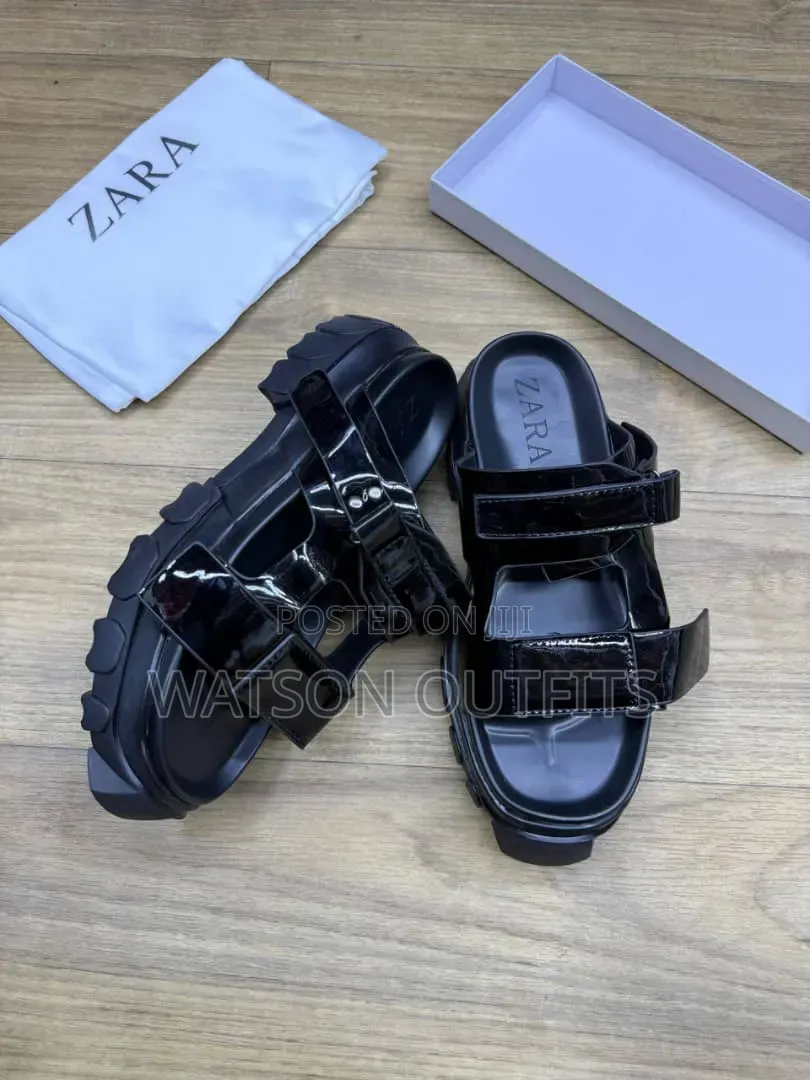 Men's New and Original Leather Sandals Tomford Zara Maschino Branded