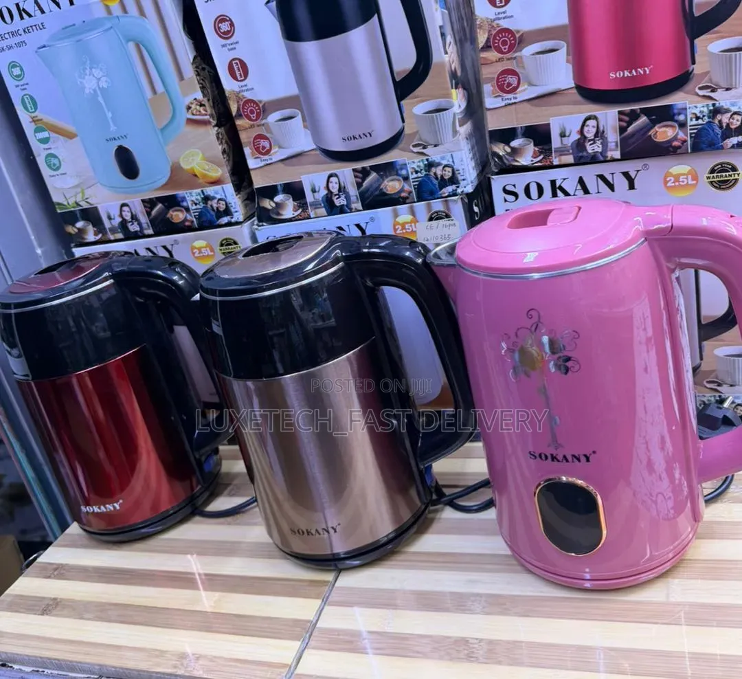 Sokany Electric Kettle 2.5-Litres Sk-Sh-1051