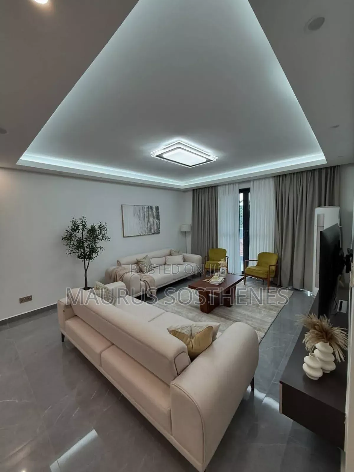 Furnished 3bdrm Apartment in Masaki for rent