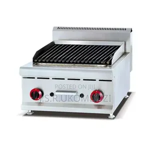 *2-Burners Gas Lava Rocks Grill* (60cm) *
