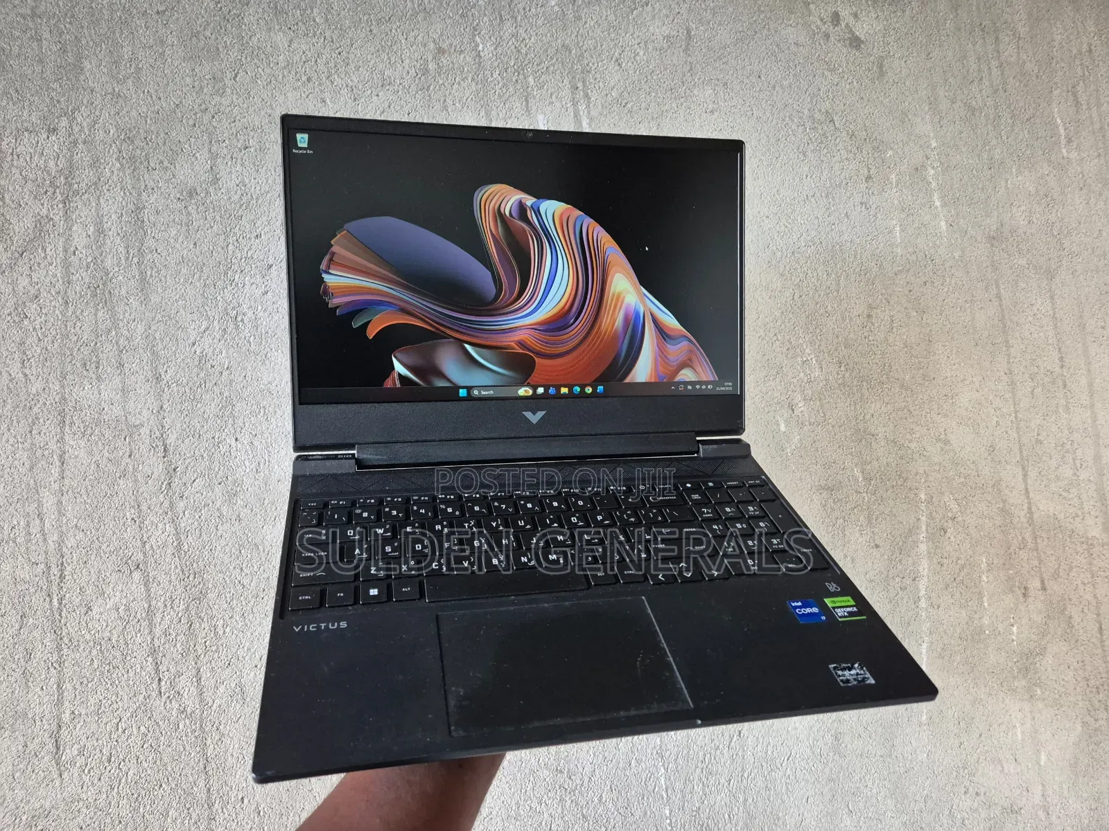 Laptop HP Victus 15 16GB Nvidia SSD 512GB