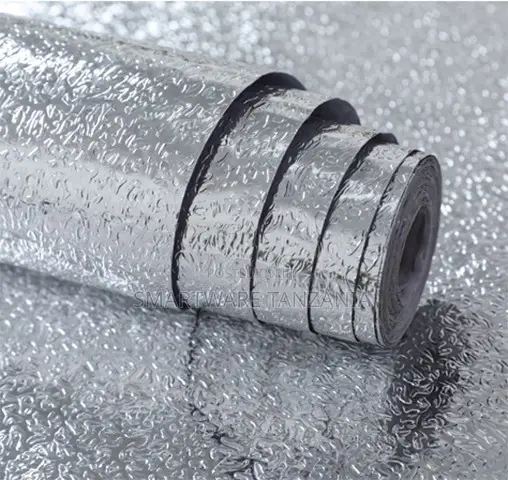 Aluminum Foil Kitchen Oil Proof Heat Resistant Wall Protection Roll