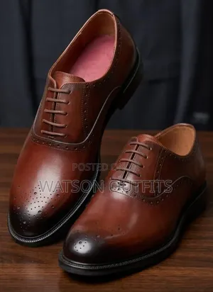 Men's Leather Shoes Materials Completely Quality Anax Smartly Branded